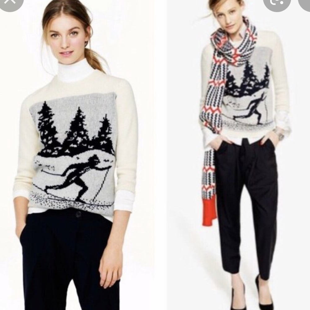 New J.crew ski sweater